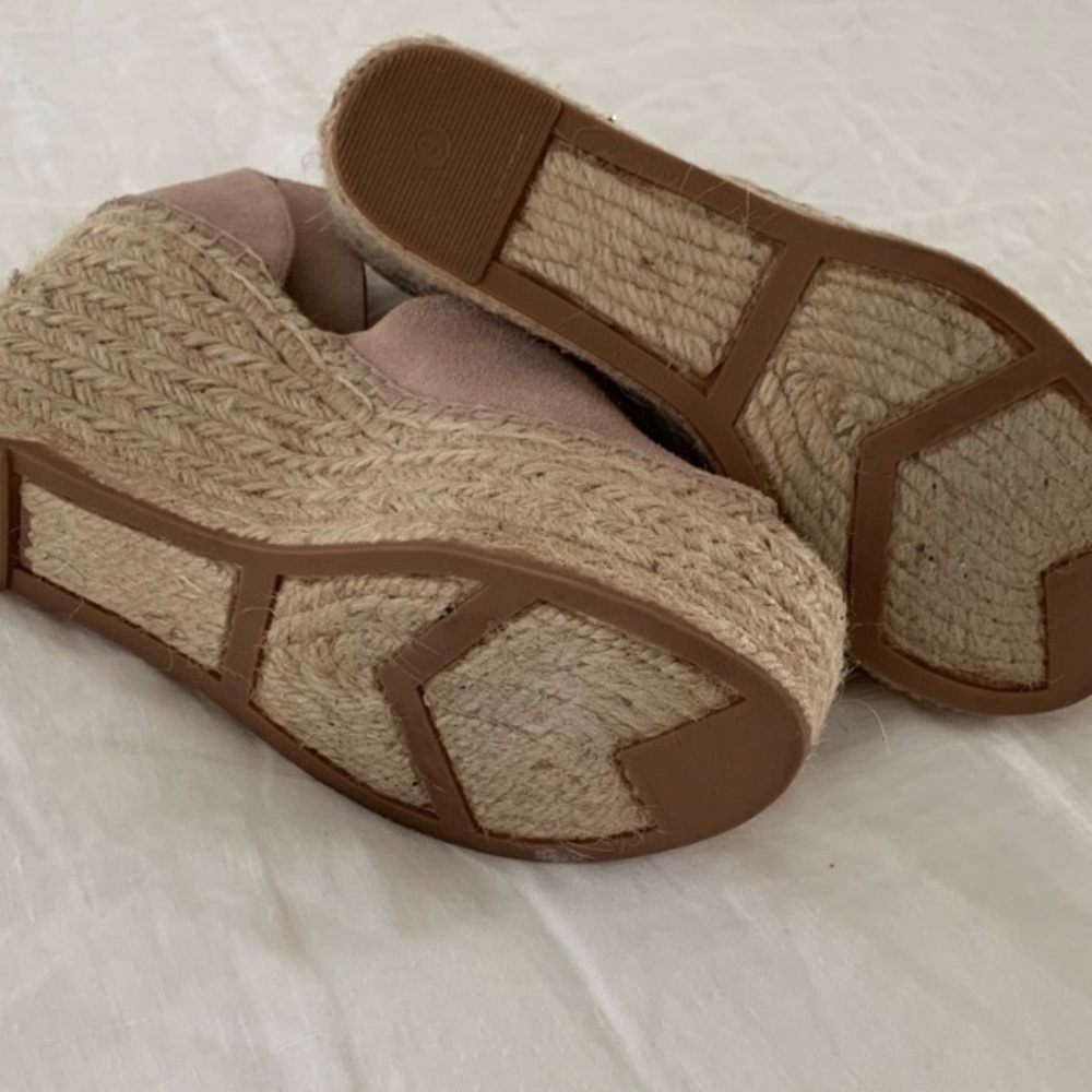 Marc Fisher Adalyn Platform Wedge blush size 10 - Picture 8 of 9